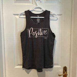 Positive vibes tank top